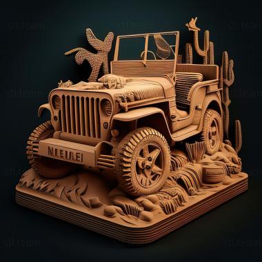 3D model Willys MB (STL)